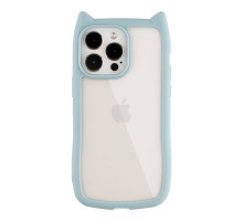 Чохол TPU+PC Cat Ears Case для iPhone 14 Pro Blue ma36934_3609555 2020000470687