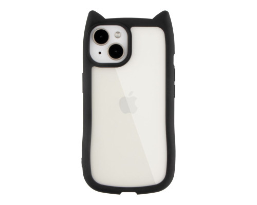 Чохол TPU+PC Cat Ears Case для iPhone 13/14 Колір Black 2020000470601 ma36930_3609542
