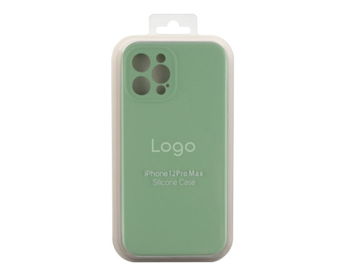 Чохол Silicone Case Full Size with Frame для iPhone 12 Pro Max Колір 74.Pink Pomelo 2020000482291 ma24508_1601140