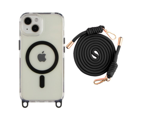 Чохол TPU+PC LanyardCase with MagSafe для iPhone 15 Колір White 2020000477198 ma37092_3610320