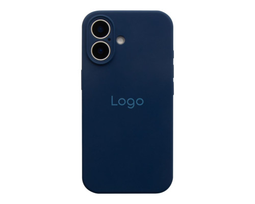 Чохол Silicone Case Full Size with Frame для iPhone 17 Колір 08.Dark Blue 2020000493006 ma38002_3667082