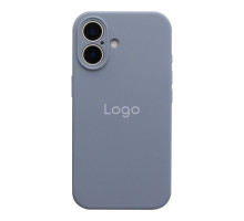 Чохол Silicone Case Full Size with Frame для iPhone 17 Air 28.Lavender Grey ma38003_3667148 2020000492580