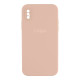 Чохол Silicone Case Square Full Camera для iPhone Xs Max Колір 73.Plum 2020000481966 ma31913_3664396