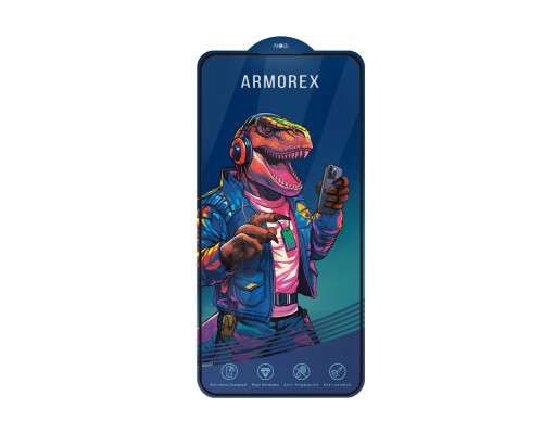 Захисне скло ARMOREX 5D High-Alum AntiDust for iPhone 17 Pro Колір Чорний 2020000485346 ma38543_3867120