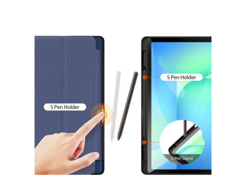 Чохол Dux Ducis Domo для Samsung Tab S10 FE Plus (X620/X626B) with S Pen Holder & Auto Sleep Wake Колір Black 2020000493983 ma37742_3664683