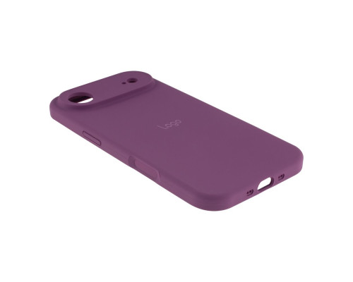 Чохол Silicone Case Full Size with Frame для iPhone 17 Air Колір 38.Shiny Pink 2020000492672 ma38003_3667152