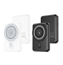 Універсальна Мобільна Батарея Power Bank XO PR264 Magnetic 15W wireless charging+PD20W with a holder 10000mAh М'ята упаковка Колір Чорний 2020000495864 ma38930_3868923