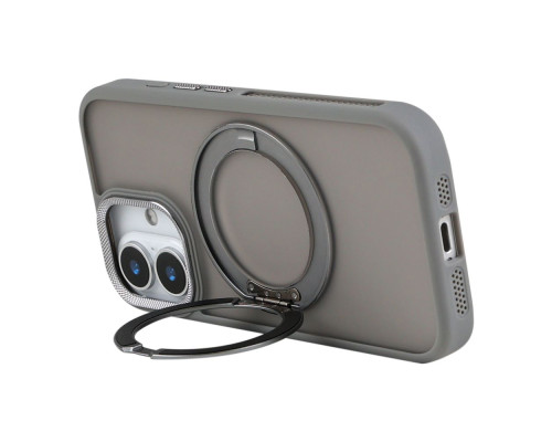 Чохол TPU+PC Mag 360 Spin Case для iPhone 17 Колір Grey 2020000492368 ma38181_3667776