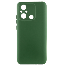 Чохол Silicone Cover Full Camera Xiaomi Redmi 12C dark green PLS-00-00106225