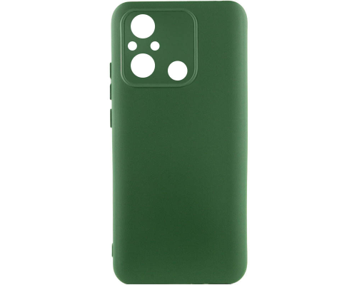 Чохол Silicone Cover Full Camera Xiaomi Redmi 12C dark green PLS-00-00106225