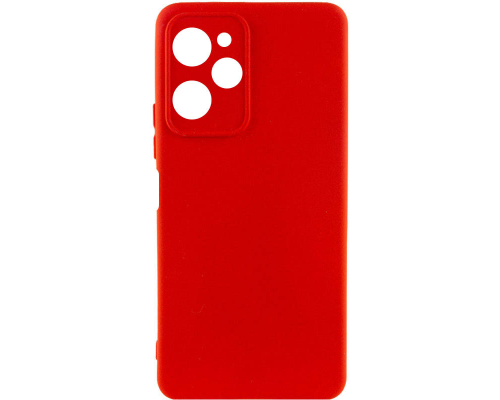 Чохол Silicone Cover Full Camera Xiaomi Poco X5 Pro 5G red PLS-00-00106239