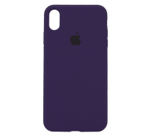 Чохол Silicone Case Full Protective iPhone XS Max berry purple PLS-00-00123167