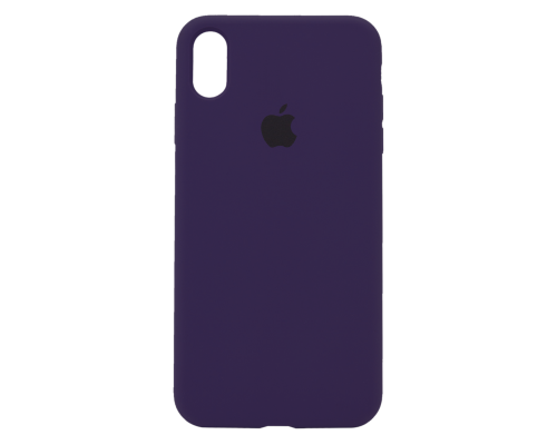 Чохол Silicone Case Full Protective iPhone XS Max berry purple PLS-00-00123167