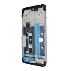 Дисплей Motorola XT2521 Moto G15 з сенсором та рамкою black (Original China) PLS-00-00142147
