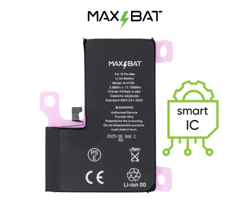 Акумулятор iPhone 15 Pro Max (Max Bat - без помилки в налаштуваннях) PLS-00-00145247