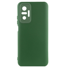 Чохол Silicone Cover Full Camera Xiaomi Redmi Note 10 Pro dark green PLS-00-00118613