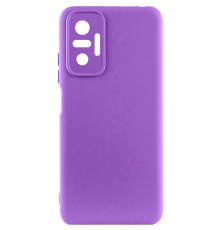 Чохол Silicone Cover Full Camera Xiaomi Redmi Note 10 Pro purple PLS-00-00117507