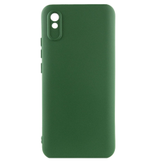 Чохол Silicone Cover Full Camera Xiaomi Redmi 9A dark green PLS-00-00118595