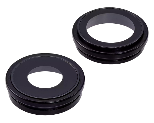 Скло камери Apple iPhone 16 з рамкою black (Original) PLS-00-00132869