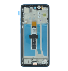 Дисплей Motorola XT2437 Moto G75 з сенсором та рамкою blue (Original) PLS-00-00137033
