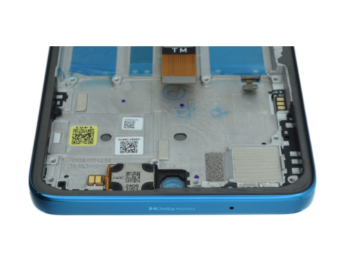 Дисплей Motorola XT2437 Moto G75 з сенсором та рамкою blue (Original) PLS-00-00137033