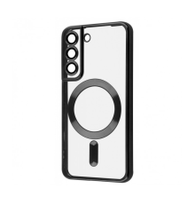 Чохол Fashion Case with MagSafe Full Camera Samsung S906 Galaxy S22 Plus black PLS-00-00120123