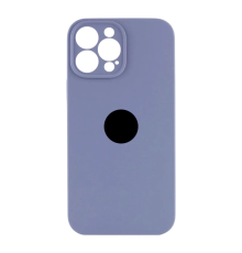 Чохол Silicone Case Full Camera Protective для iPhone 13 Pro Max lavender gray PLS-00-00155447