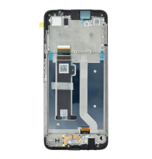 Дисплей Motorola XT2363 Moto G34 з сенсором та рамкою black (Original) PLS-00-00121887