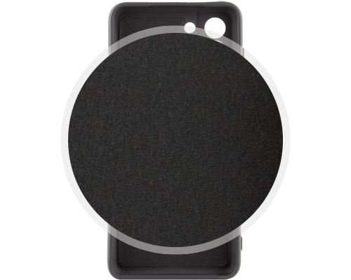 Чохол Silicone Cover Full Camera Samsung G991 Galaxy S21 5G black PLS-00-00116790