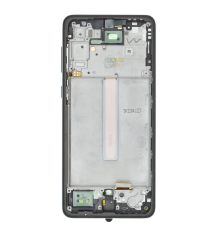 Дисплей Samsung A336 Galaxy A33 5G (2022) з сенсором та рамкою black (OLED) (Big size) PLS-00-00125480