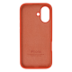 Чохол Silicone Case Full Protective iPhone 17 apricot PLS-00-00147751
