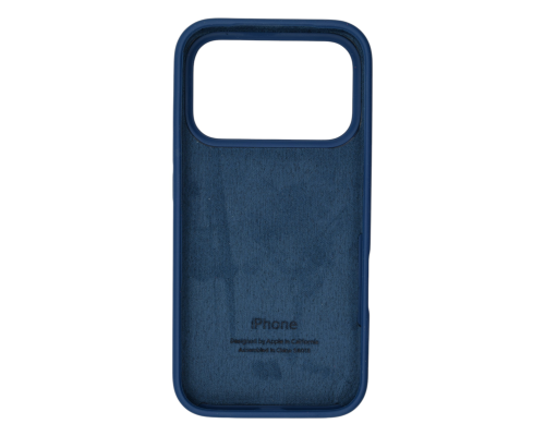 Чохол Silicone Case Full Protective iPhone 17 Pro navy blue (УЦІНКА) PLS-00-00147728