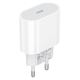 Зарядний пристрій Borofone BA100A PD QC 20W USB-C white PLS-00-00156001