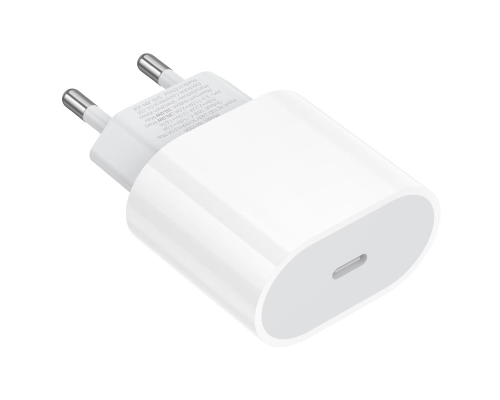 Зарядний пристрій Borofone BA100A PD QC 20W USB-C white PLS-00-00156001