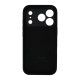 Чохол Silicone Case Full Camera Protective iPhone 17 Pro black PLS-00-00155257