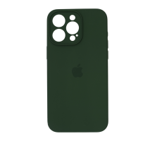Чохол Silicone Case Full Camera Protective iPhone 15 Pro Max dark green PLS-00-00122996