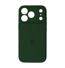 Чохол Silicone Case Full Camera Protective iPhone 17 Pro dark green PLS-00-00156004