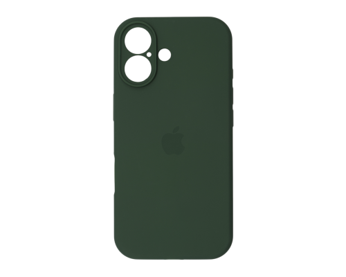 Чохол Silicone Case Full Camera Protective iPhone 17 dark green PLS-00-00150709