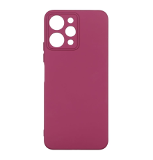 Чохол Silicone Cover Full Camera Xiaomi Redmi 12 maroon PLS-00-00117484