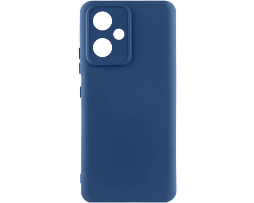 Чохол Silicone Cover Full Camera Xiaomi Redmi 12 navy blue PLS-00-00118577