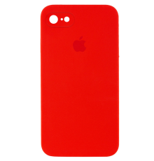 Чохол Silicone Case Квадратні Борти Full Camera iPhone 7 red PLS-00-00103972