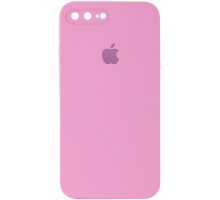 Чохол Silicone Case Квадратні Борти Full Camera iPhone 7 Plus light pink PLS-00-00103983