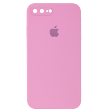 Чохол Silicone Case Квадратні Борти Full Camera iPhone 7 Plus light pink PLS-00-00103983