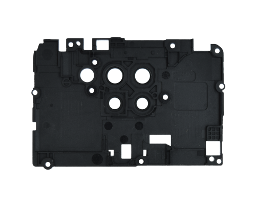 Скло камери Xiaomi Redmi Note 9 з рамкою black PLS-00-00106106