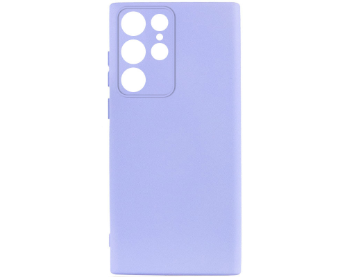 Чохол Silicone Cover Full Camera Samsung S918 Galaxy S23 Ultra elegant purple PLS-00-00116825