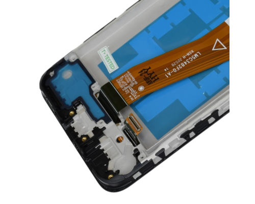 Дисплей Samsung A037G Galaxy A03s (2021) (163 x 72 мм) з сенсором та рамкою black PLS-00-00150329