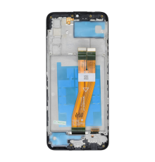 Дисплей Samsung A037G Galaxy A03s (2021) (163 x 72 мм) з сенсором та рамкою black PLS-00-00150329