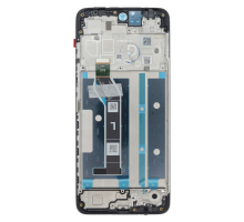 Дисплей Motorola XT2623 Moto G17 з сенсором та рамкою black (Service) PLS-00-00160009