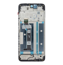 Дисплей Motorola XT2623 Moto G17 з сенсором та рамкою black (Service) PLS-00-00160009