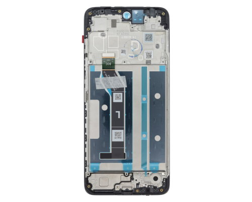 Дисплей Motorola XT2623 Moto G17 з сенсором та рамкою black (Service) PLS-00-00160009